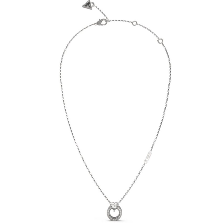 Guess - Halskette, M'ama Non M'ama, 40.5CM, Silber