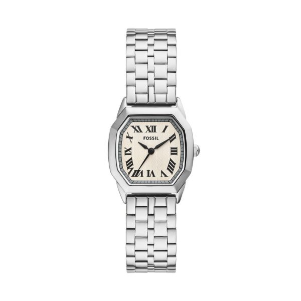Fossil - Analoguhr, Harlow, 27mm, Silber