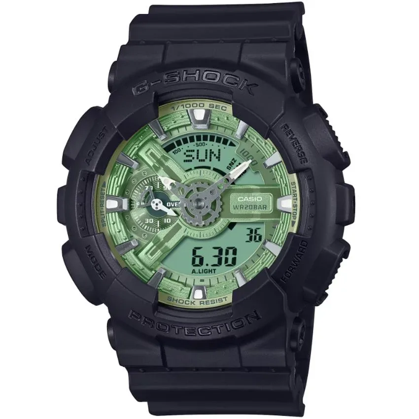 CASIO - G-Shock GA-110CD-1A3ER Classic, One Size, Schwarz