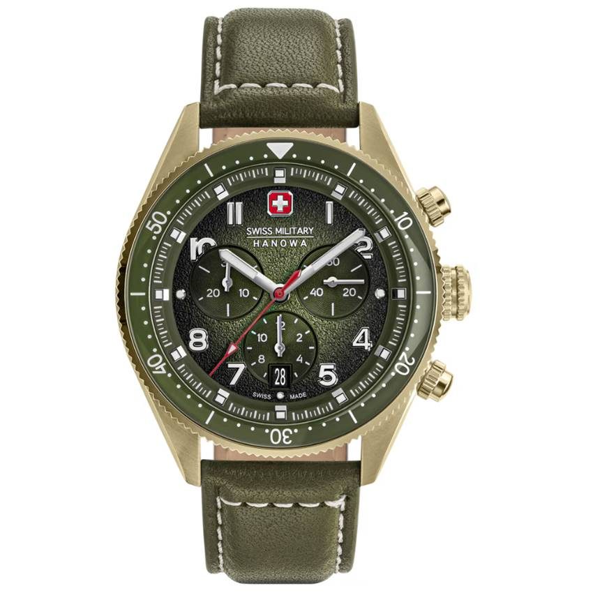 Swiss Military Hanowa SMWGC0003850 Greyhound Chrono Herrenuhr