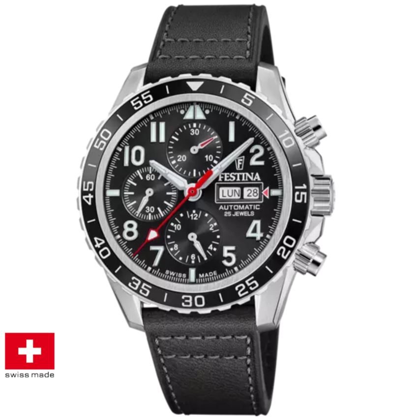 Festina Swiss Made F20056/3 Automatik Herrenuhr