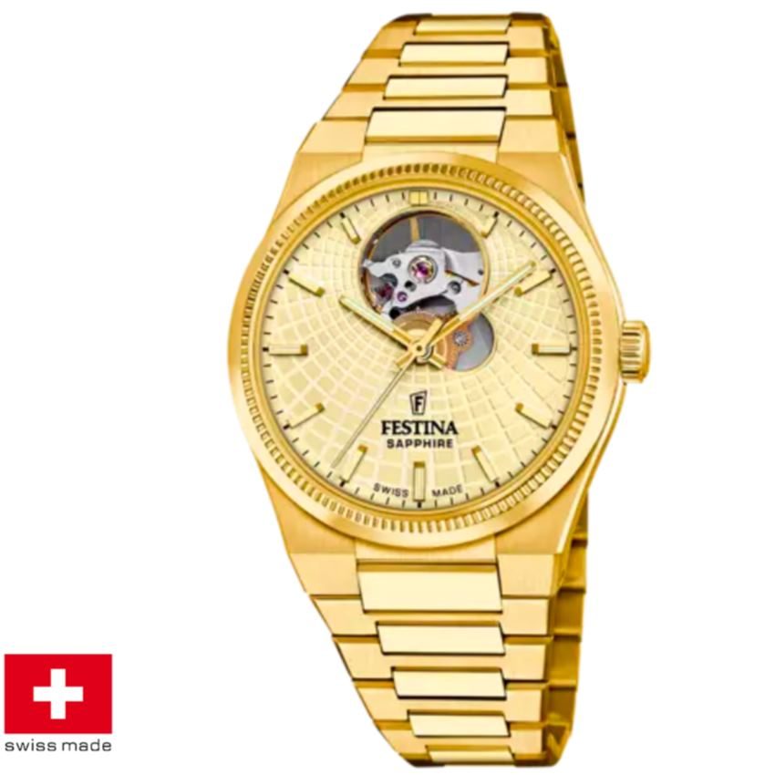 Festina Swiss Made F20064/2 Rivè Automatik Damenuhr