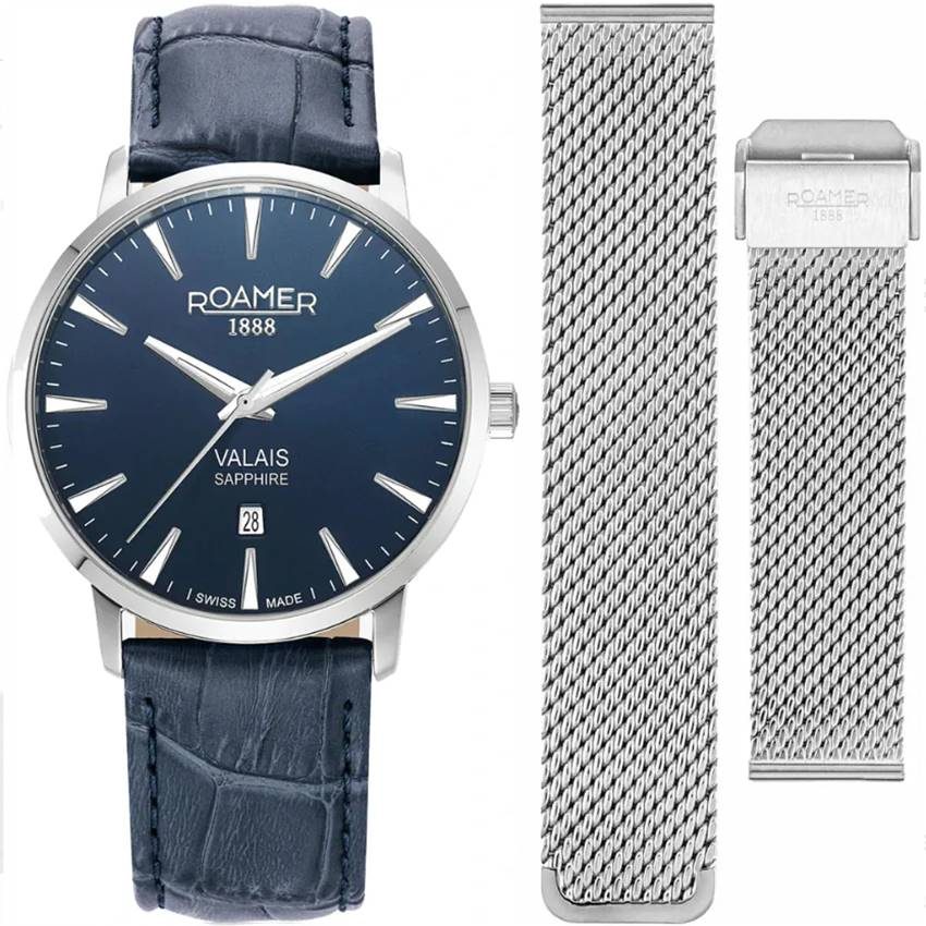 Roamer 988833 41 45 05 Valais Set Herrenuhr