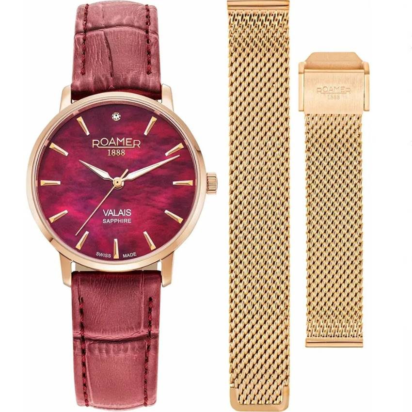 Roamer 989847 46 60 05 Valais Set Damenuhr