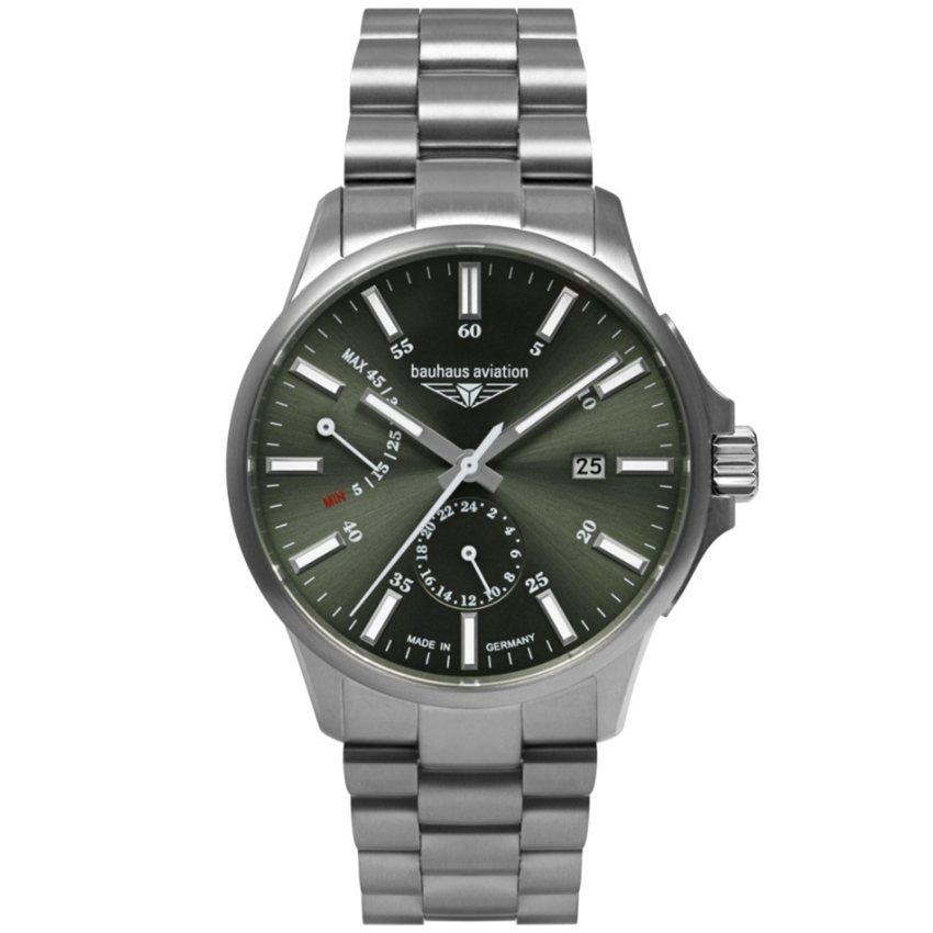 Bauhaus 2860M4 Bauhaus Aviation Titanium Automatik Herrenuhr