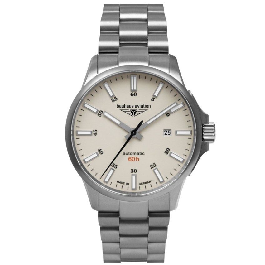 Bauhaus 2864M5 Bauhaus Aviation Titanium Automatik Herrenuhr