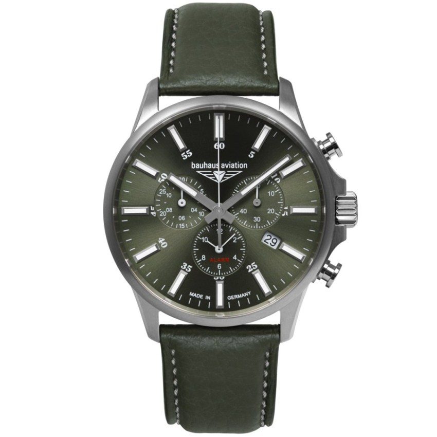 Bauhaus 28804 Bauhaus Aviation Titanium Chrono Herrenuhr