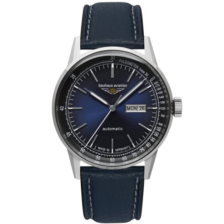 Bauhaus 23663 Bauhaus Aviation G38 Automatik Herrenuhr
