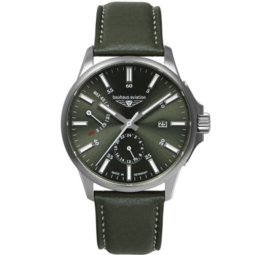 Bauhaus 28604 Bauhaus Aviation Titanium Automatik Herrenuhr
