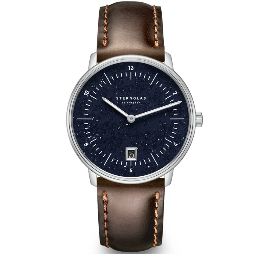Sternglas S01-NAN40-BR03 Naos Aventurin Edition Unisexuhr