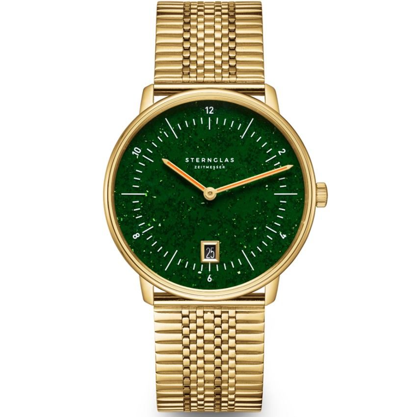 Sternglas S01-NAN41-ME09 Naos Aventurin Edition Unisexuhr