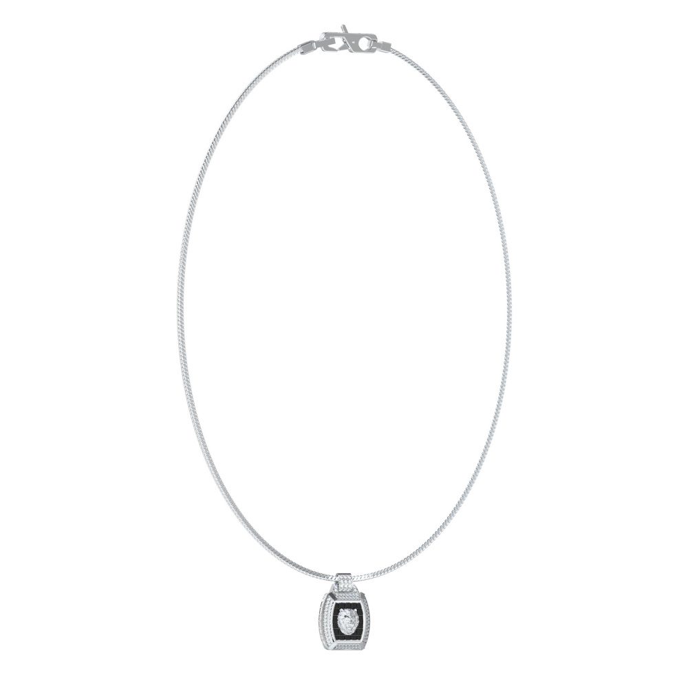 Guess - Halskette, Lion King, 66.5CM, Silber