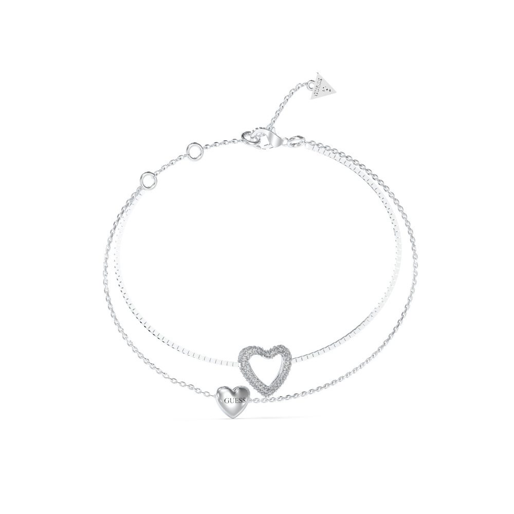 Guess - Armband, Beloved, 18.5CM, Silber