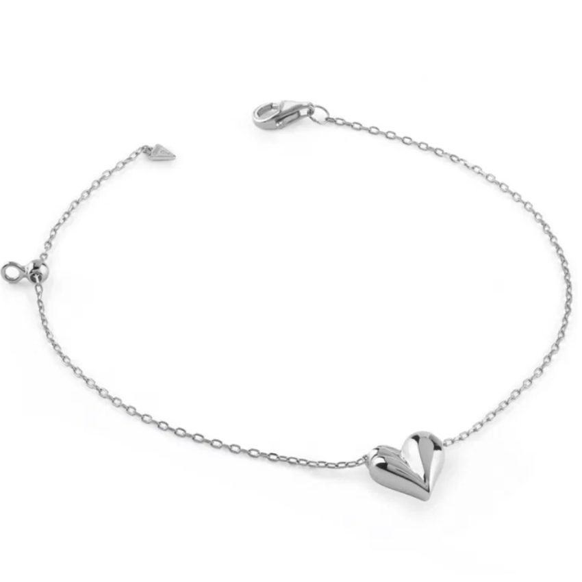 Guess - Armband, Fluid, 14.5+4CM, Silber