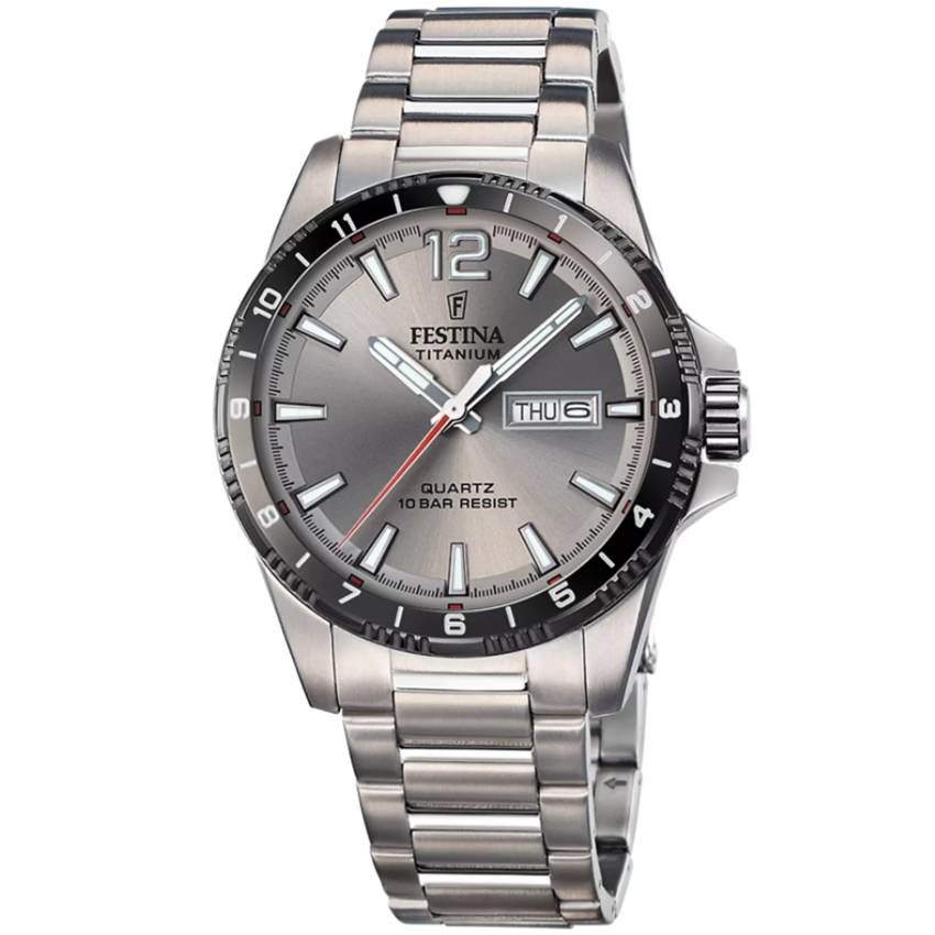 Festina F20698/1 Calendario Titanium Herrenuhr