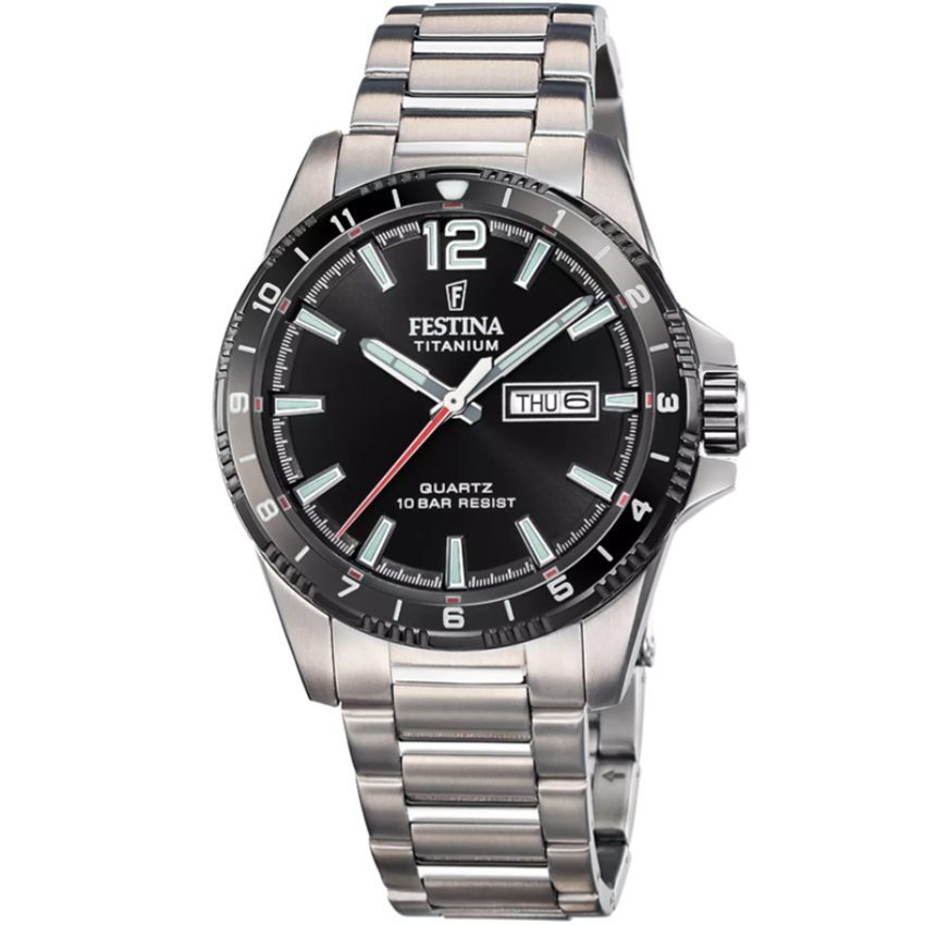Festina F20698/4 Calendario Titanium Herrenuhr