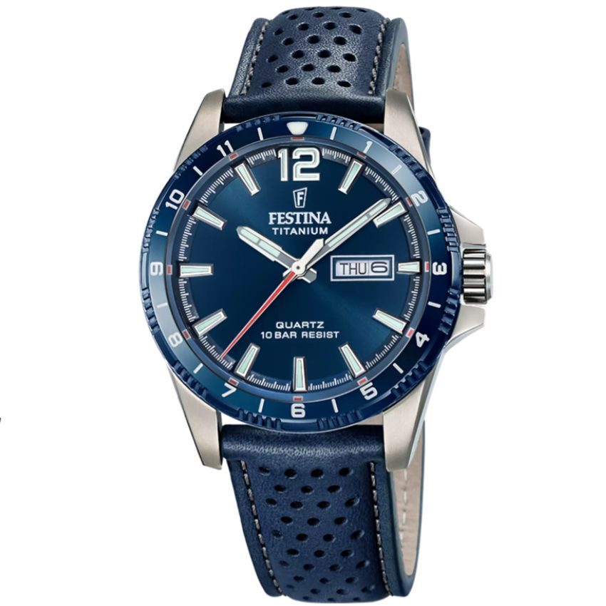 Festina F20699/2 Calendario Titanium Herrenuhr