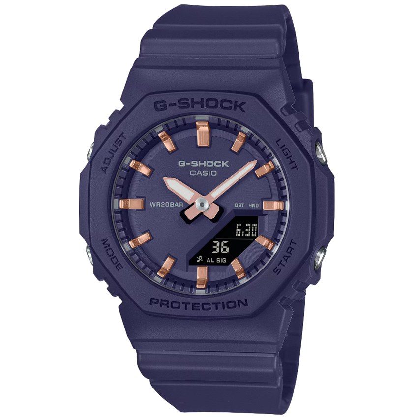 CASIO - Analoguhr, G-SHOCK Small Classic, 46mm, Blau