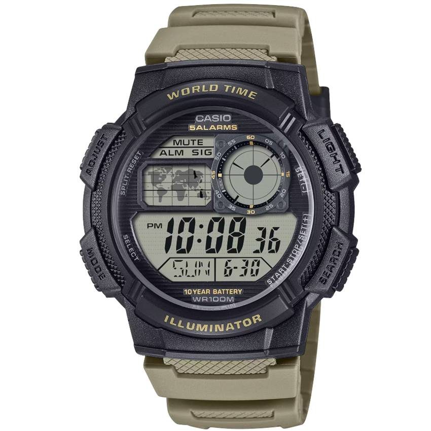 Casio Timeless Collection AE-1000W-5AVEF Utility Color Herrenuhr
