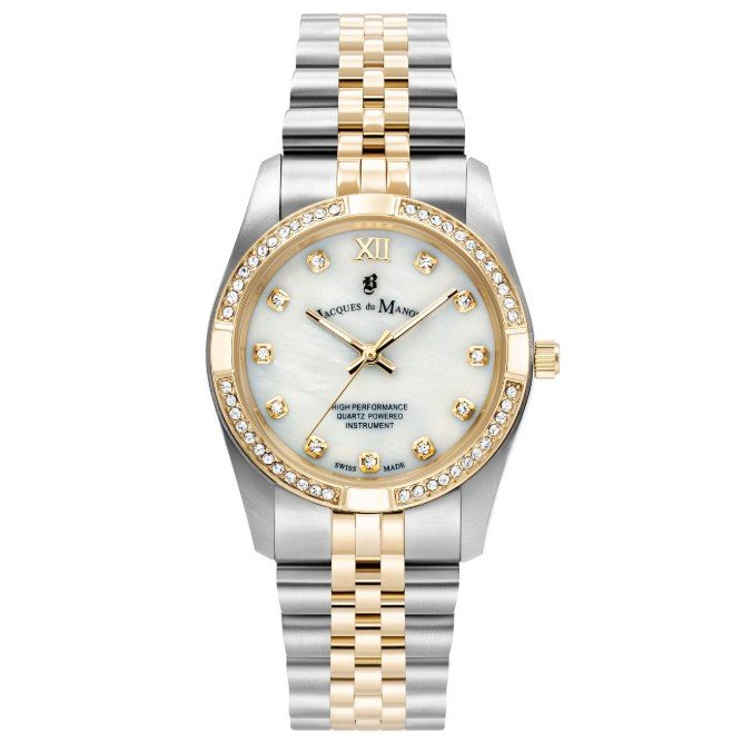 JACQUES DU MANOIR - Analoguhr, Inspiration prestige, 34mm, Zweifarbig