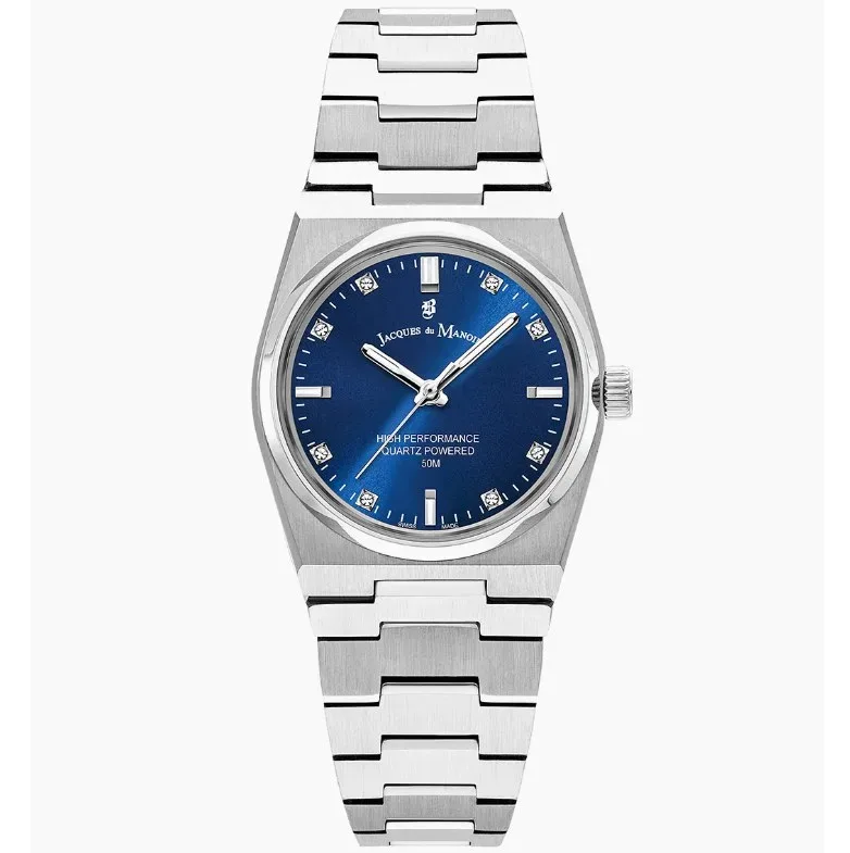 JACQUES DU MANOIR - Analoguhr, Horizon Ladies, 31mm, Silber
