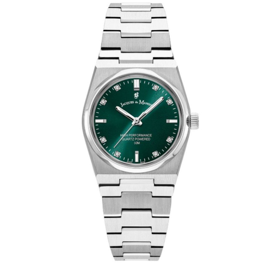 JACQUES DU MANOIR - Analoguhr, Horizon Ladies, 31mm, Silber