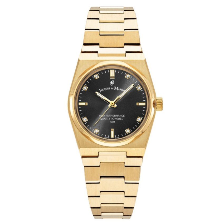 JACQUES DU MANOIR - Analoguhr, Horizon Ladies, 31mm, Gold