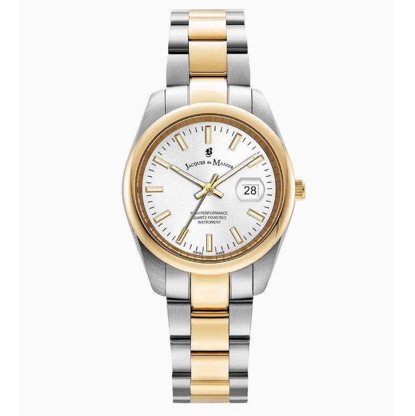 JACQUES DU MANOIR - Analoguhr, Inspiration Allure, 32mm, Zweifarbig