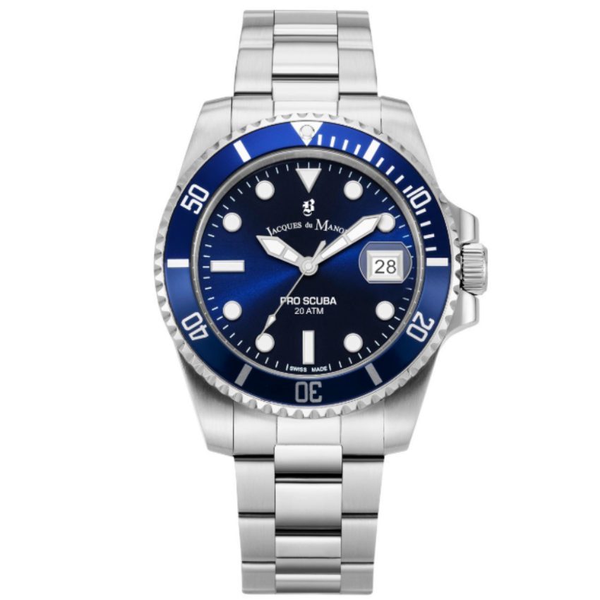 Jacques du Manoir JWG02802 Pro Scuba Herrenuhr