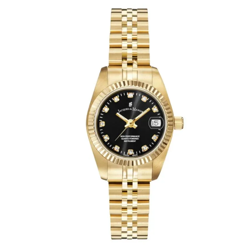 JACQUES DU MANOIR - Analoguhr, Inspiration 22mm, 22mm, Gold