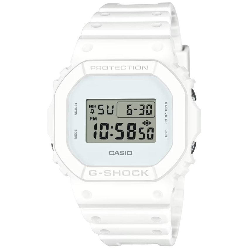 CASIO - Digitaluhr, G-SHOCK The Origin, 49mm, Weiss