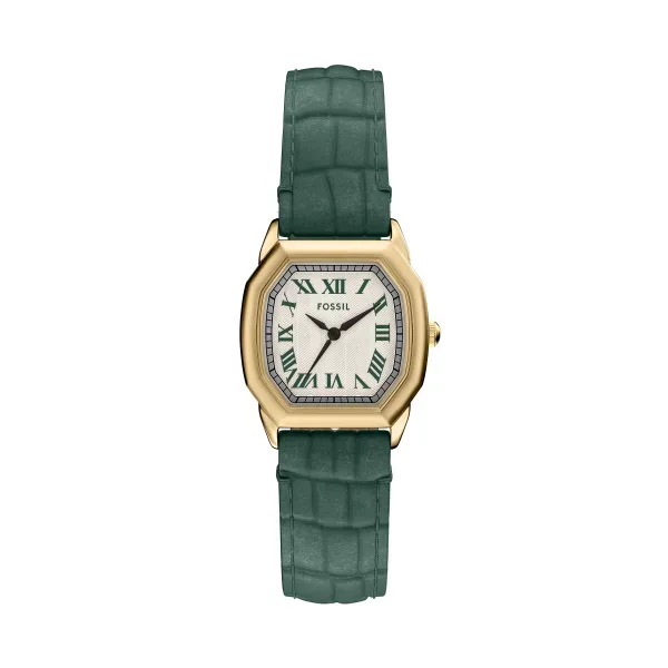 Fossil - Analoguhr, Harlow, 27mm, Grün