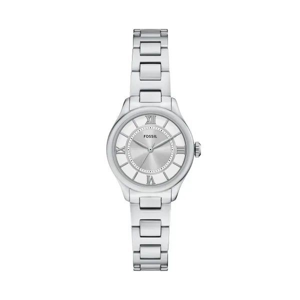 Fossil - Analoguhr, Gilmore, 28mm, Silber