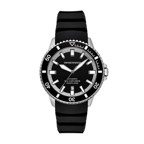 Emporio Armani AR60086 Herrenuhr Automatik-Skelett Eleganz trifft Präzision