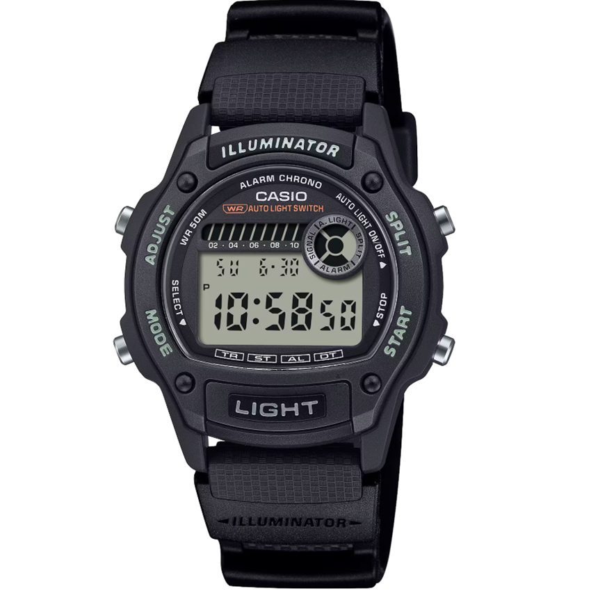CASIO - Digitaluhr, Timeless Collection, 43mm, Black