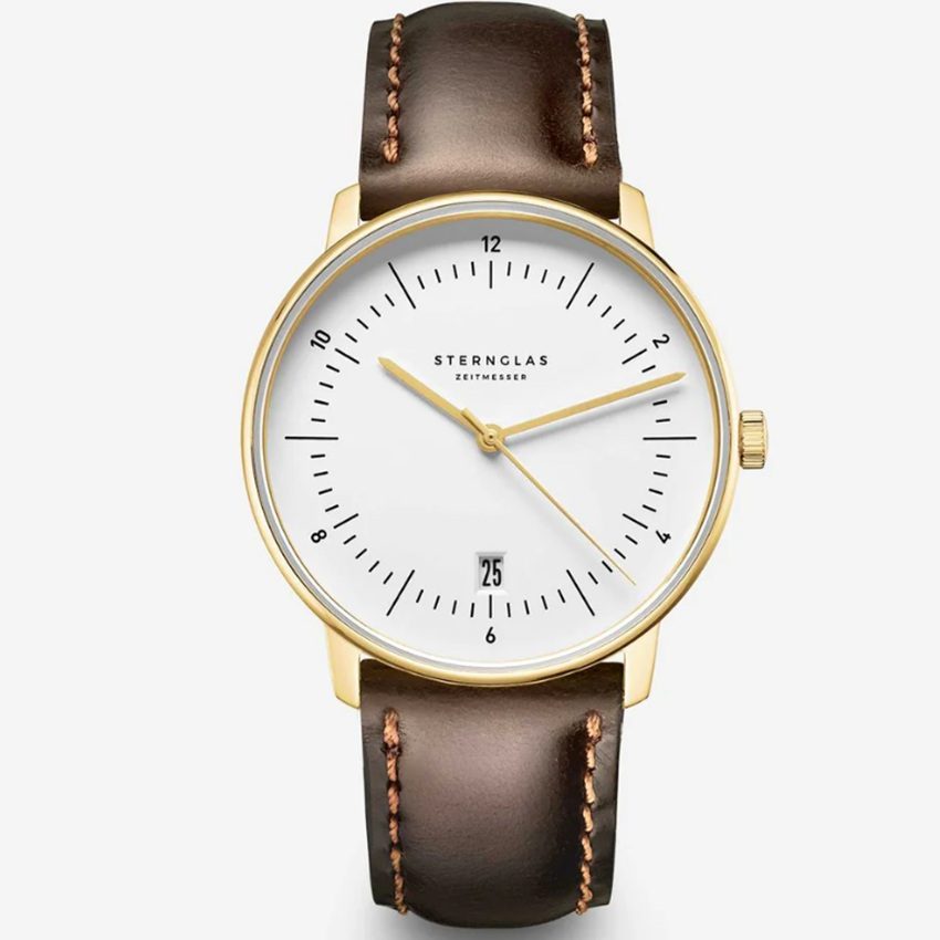 Sternglas S01-NAE02-BR01 Naos Heritage Herrenuhr