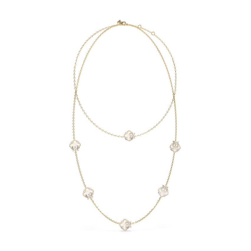 Guess - Halskette, Wild Flower, 40cm, Gold