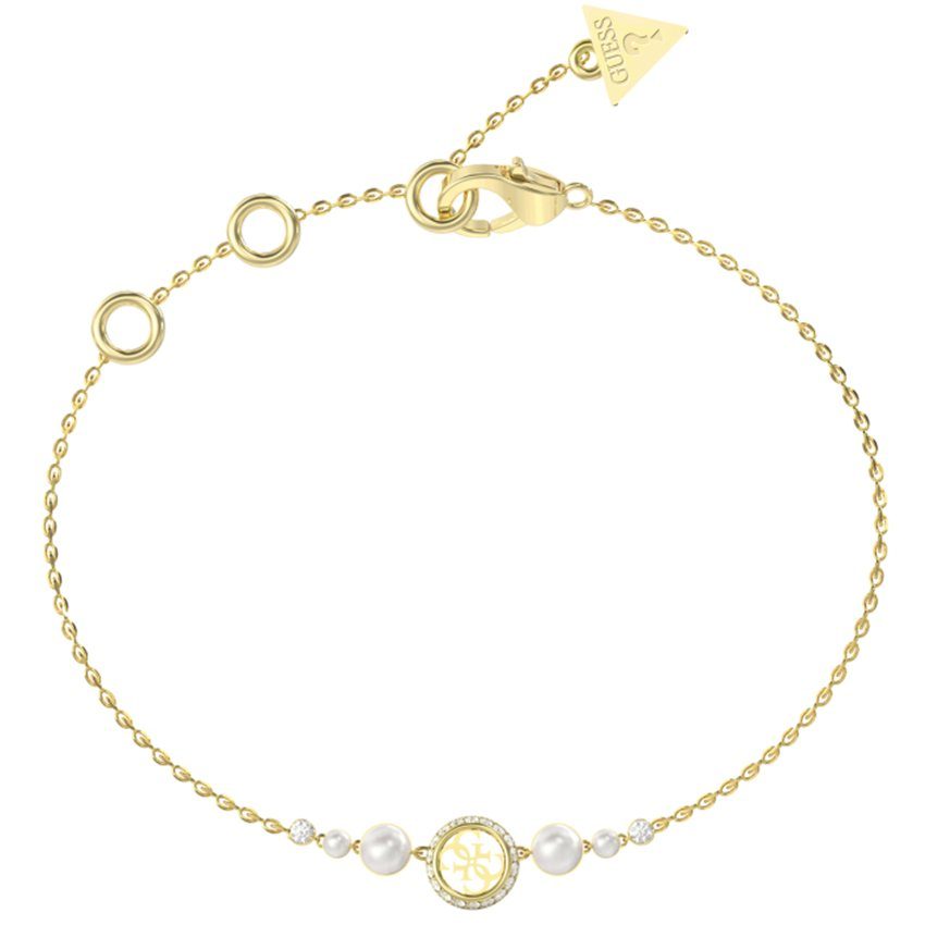 Guess - Armband, Tiny Pearly, 14.5+4CM, Gold