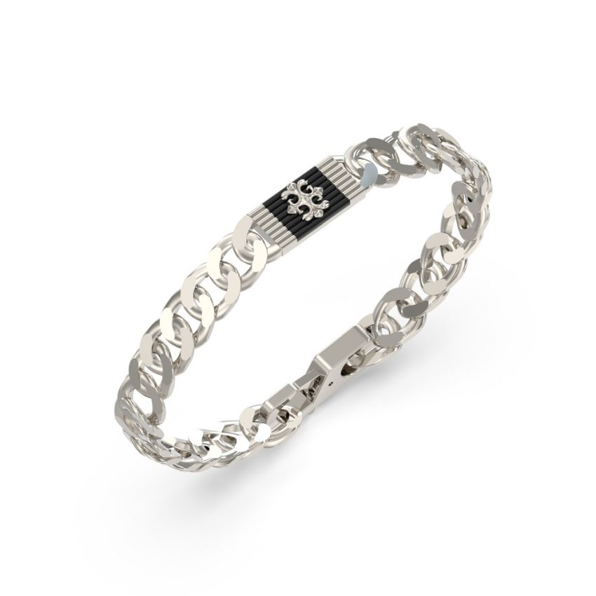 Guess - Armband, Rebel Moon, 19cm, Silber