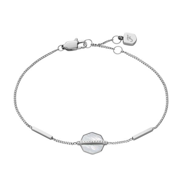 Fossil - Armband, Jewelry, 16.5+2.5CM, Silberfarben