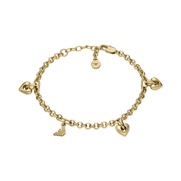 Emporio Armani Damen Armband EGS3268710 – Elegant in Gold