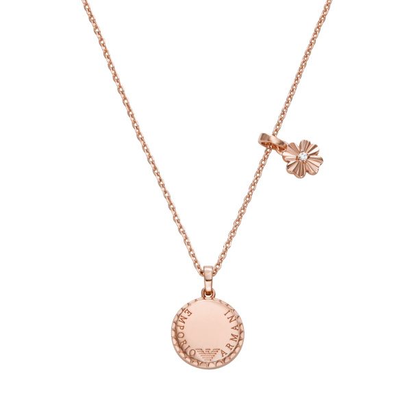 Emporio Armani Damen Halskette EGS3277221 – Elegante Roségold-Kette bei Havetme