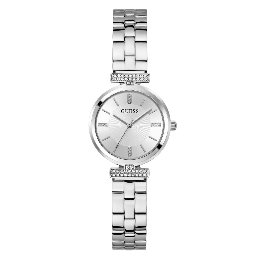 Guess - Analoguhr, Array, 28mm, Silber