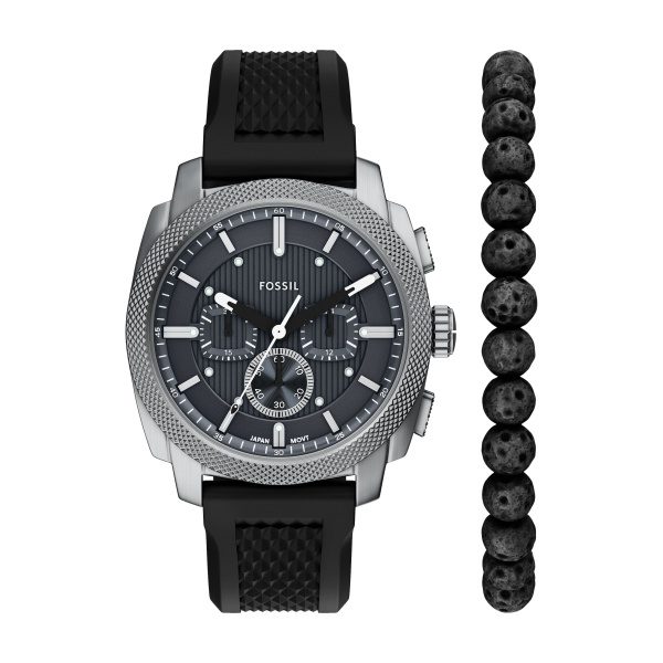 Fossil - Uhrenset, Machine, 44mm, Black