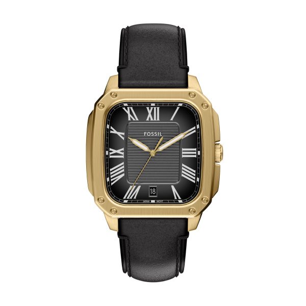 Fossil - Analoguhr, Crosby, 42mm, Black