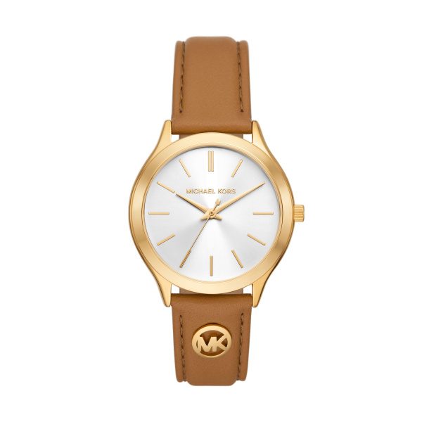 Michael Kors - Analoguhr, Slim Runway, 38mm, Braun