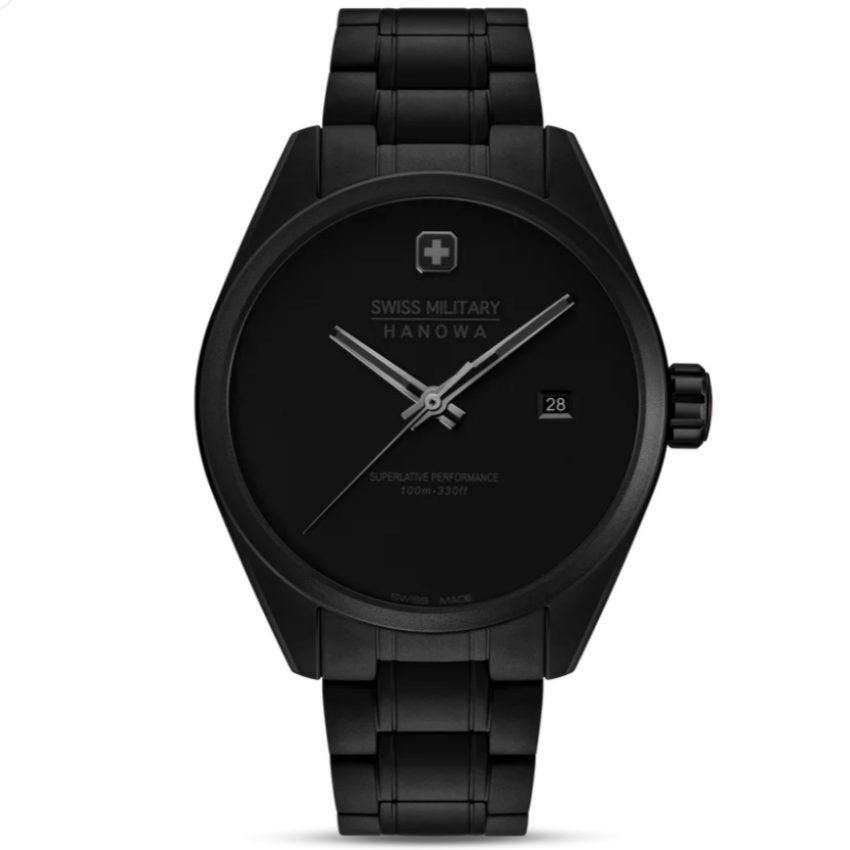 Swiss MIlitary Hanowa SMWGH0004130 Pioneer Stealth Herrenuhr