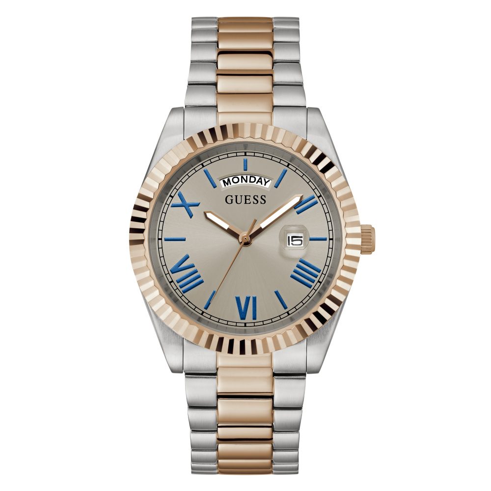 Guess - Analoguhr, Connoisseur, 42mm, Zweifarbig
