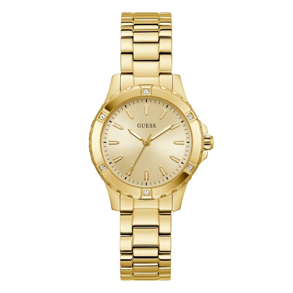 Guess - Analoguhr, Mist, 34mm, Gold