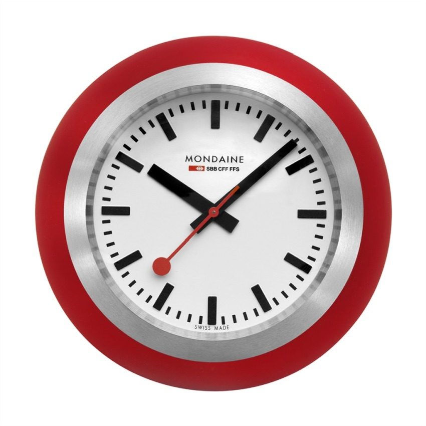 Mondaine A660.30335.16SBP Tischuhr Clocks Classic Reiseuhr